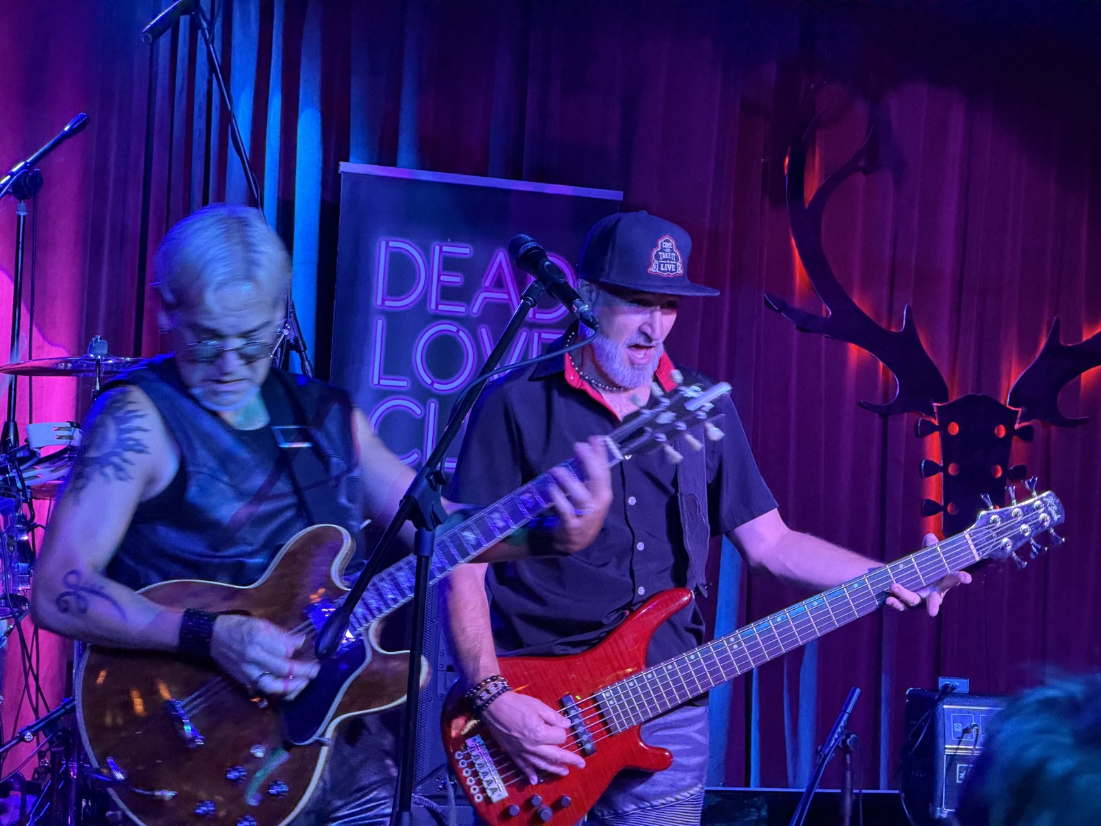 Rik Avalos Band live show at Buck's Backyard