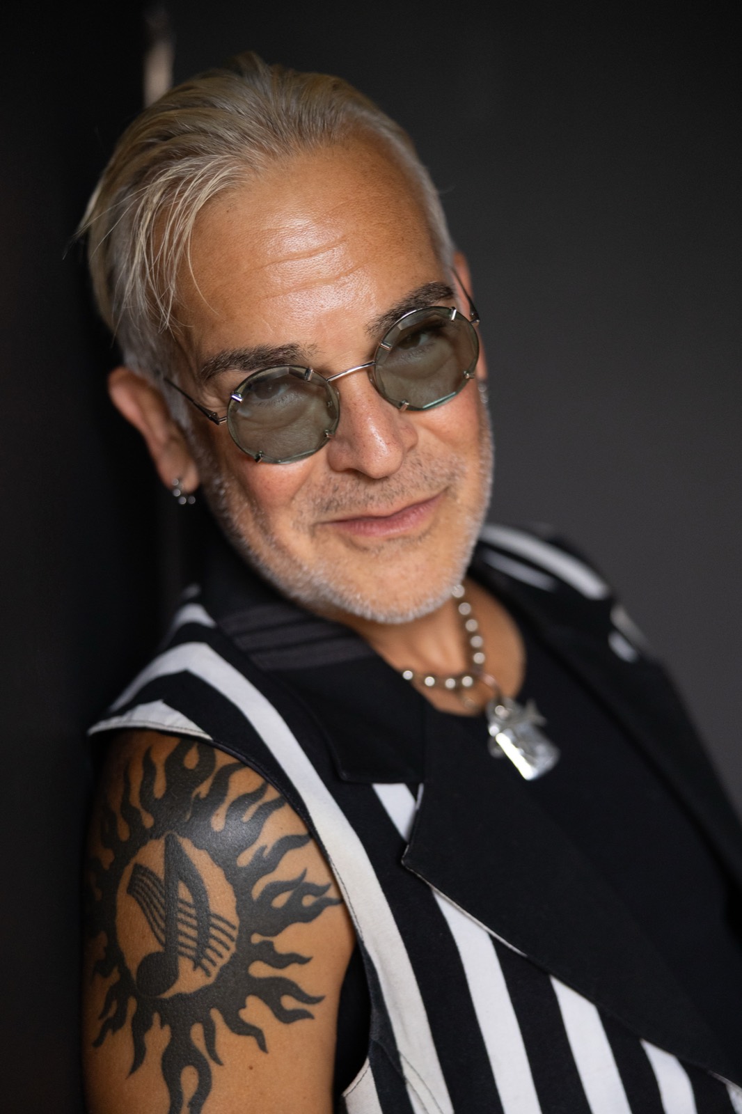 Rik Avalos studio portrait, close up
